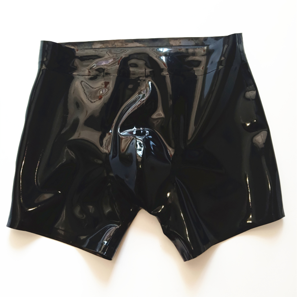 Short Sexy en Latex Noir pour  - Boyshort Underwear avis et prix