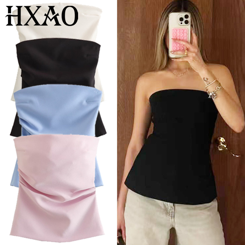 HXAO Corset bustier tubulaire  - Strapless Bra Backless avis et prix
