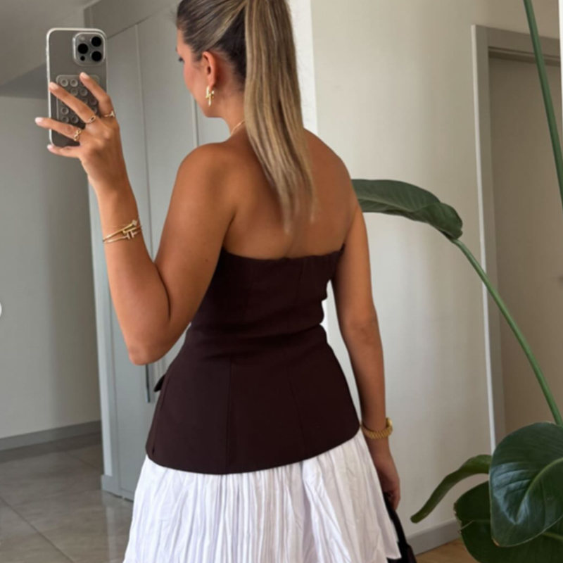 HXAO bustier tubulaire sans br - Strapless Bra Backless avis et prix