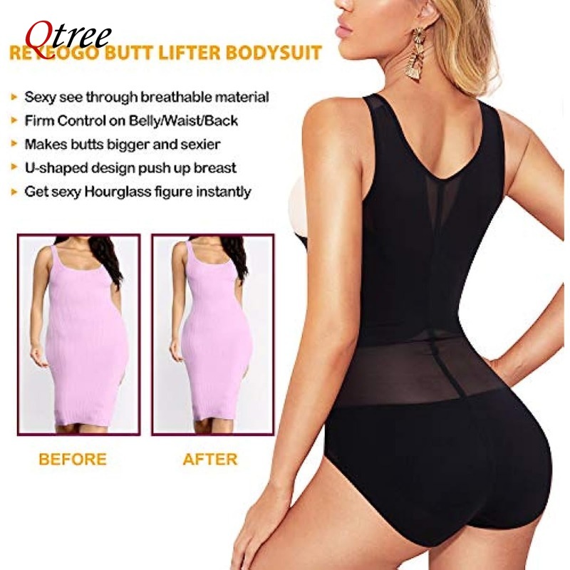 Qtree Fajas réductoras femmes  - Shapewear Bodysuit Firm avis et prix